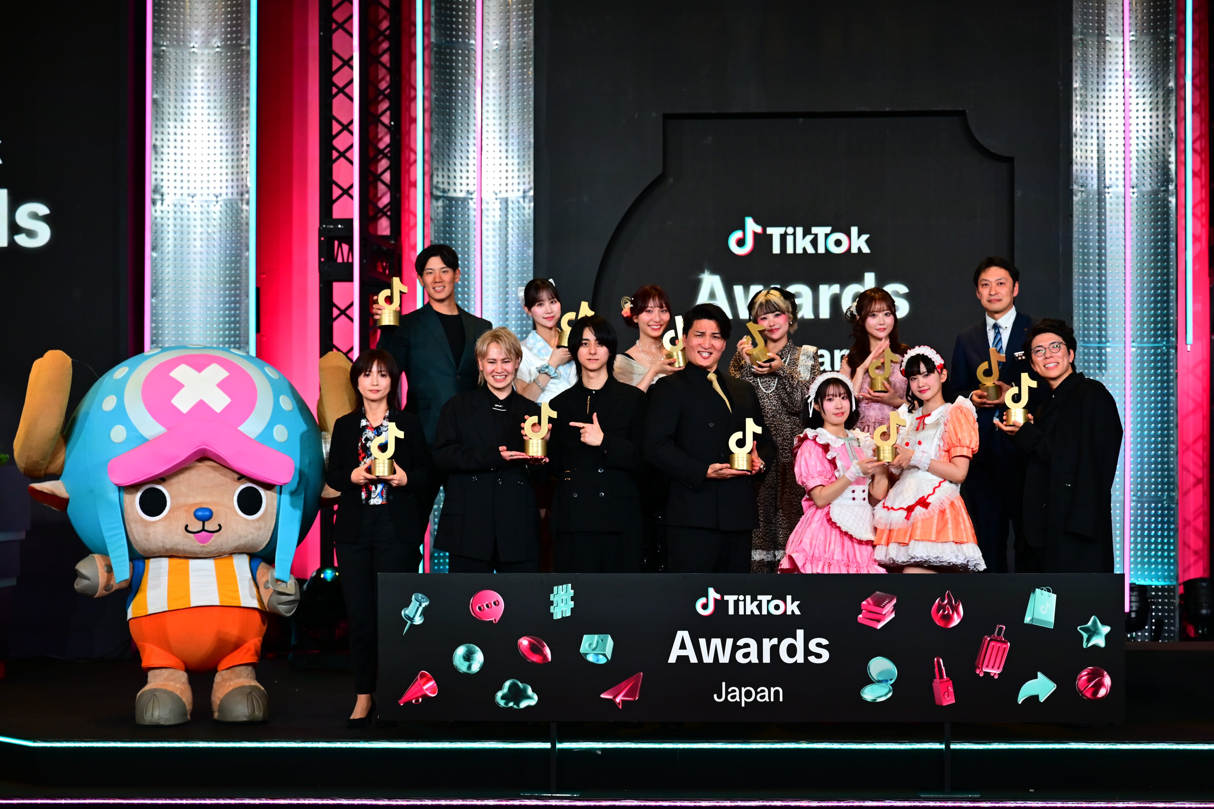 「TikTok Awards Japan」 2025、全12部門の受賞者が決定！Creator of the Yearは、SATOYU(^↓^)OHIOBOSS...
