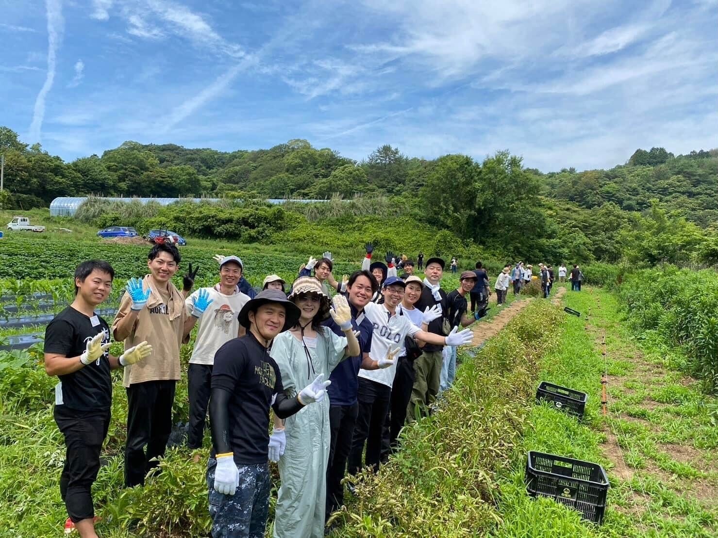 【写真】フィールドワーク風景＠淡路島