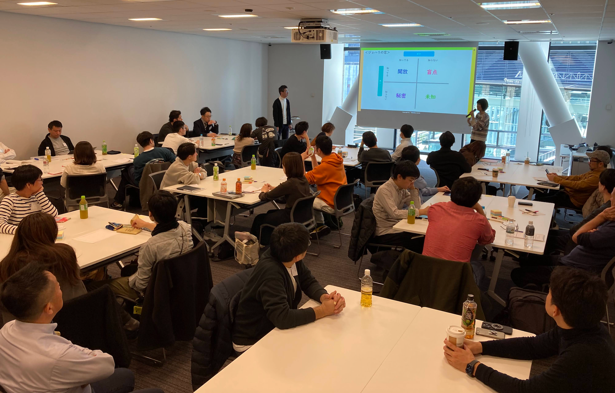 【写真】最終セッション_チームメンバーとのリフレクション風景