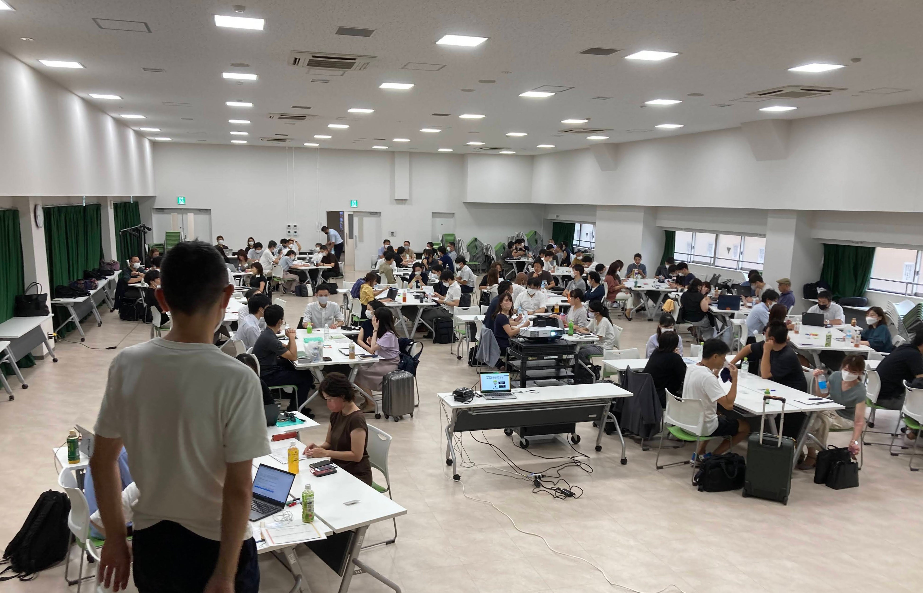 【写真】8月末の最終セッション風景