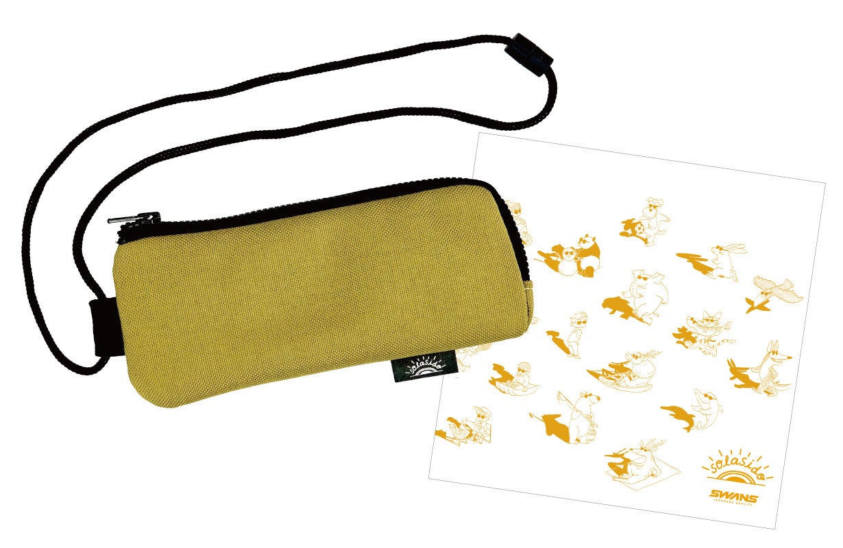 保管に便利なソフトケースとオリジナルクロス付属