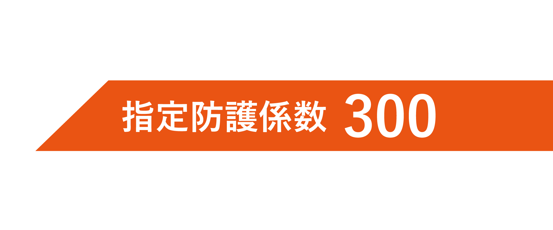 指定防護係数300