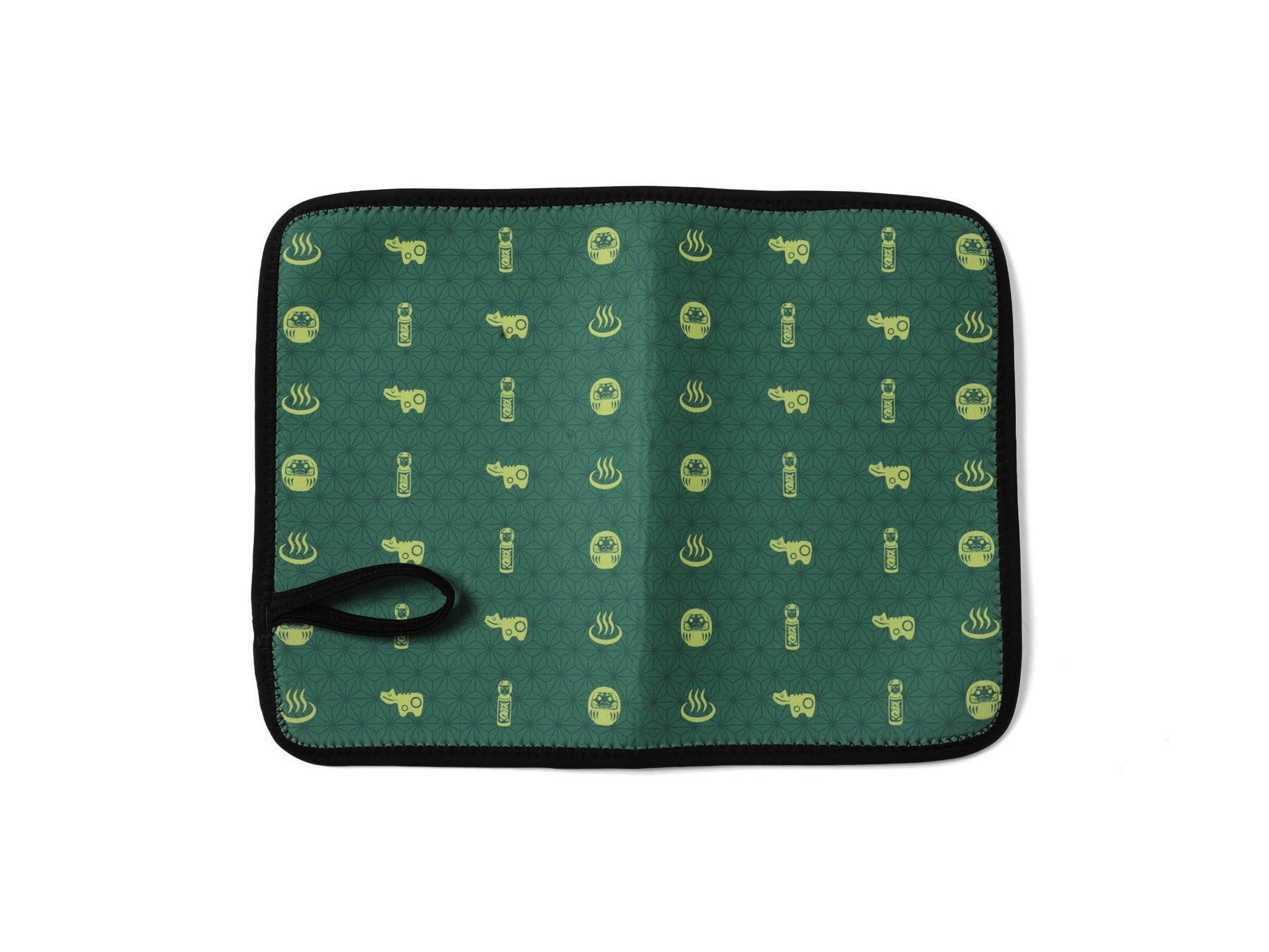 東北アイコンのモノグラムサウナマット