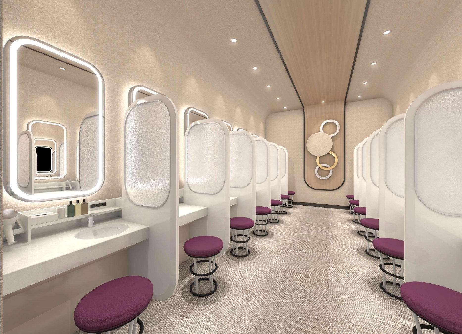 女性パウダールーム