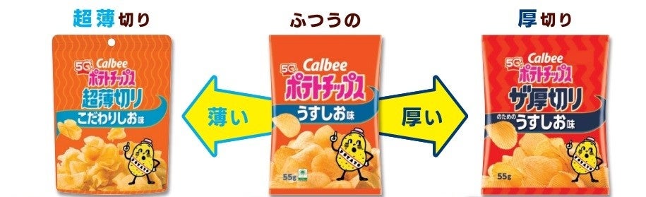 カルビーポテトチップス」は発売50周年150回以上の試作を経て