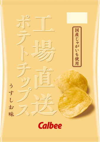 工場直送ポテトチップス うすしお味