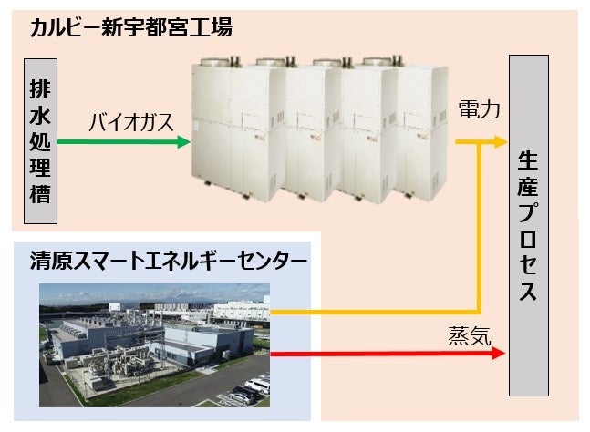 エネルギー利用フロー図