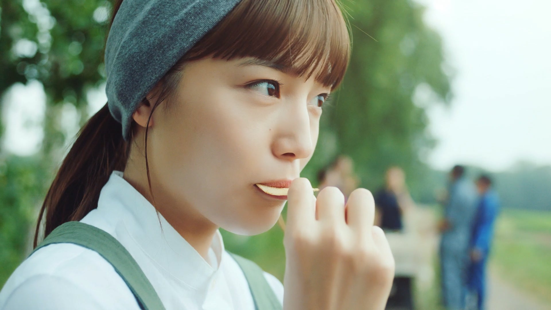 じゃがいもチップス「素材のおいしさ」篇より