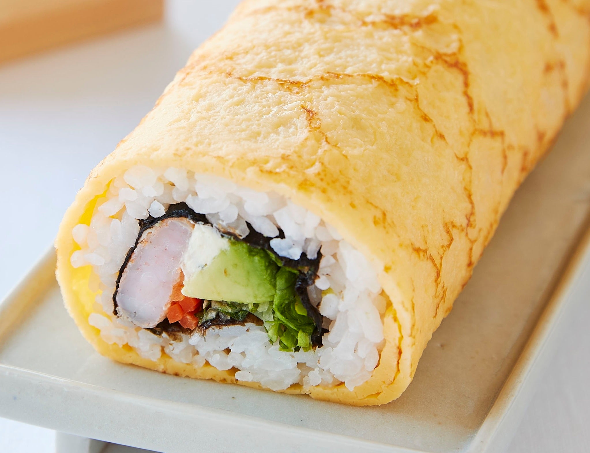 野菜と愉しむ 海老とアボカドの福恵方巻き