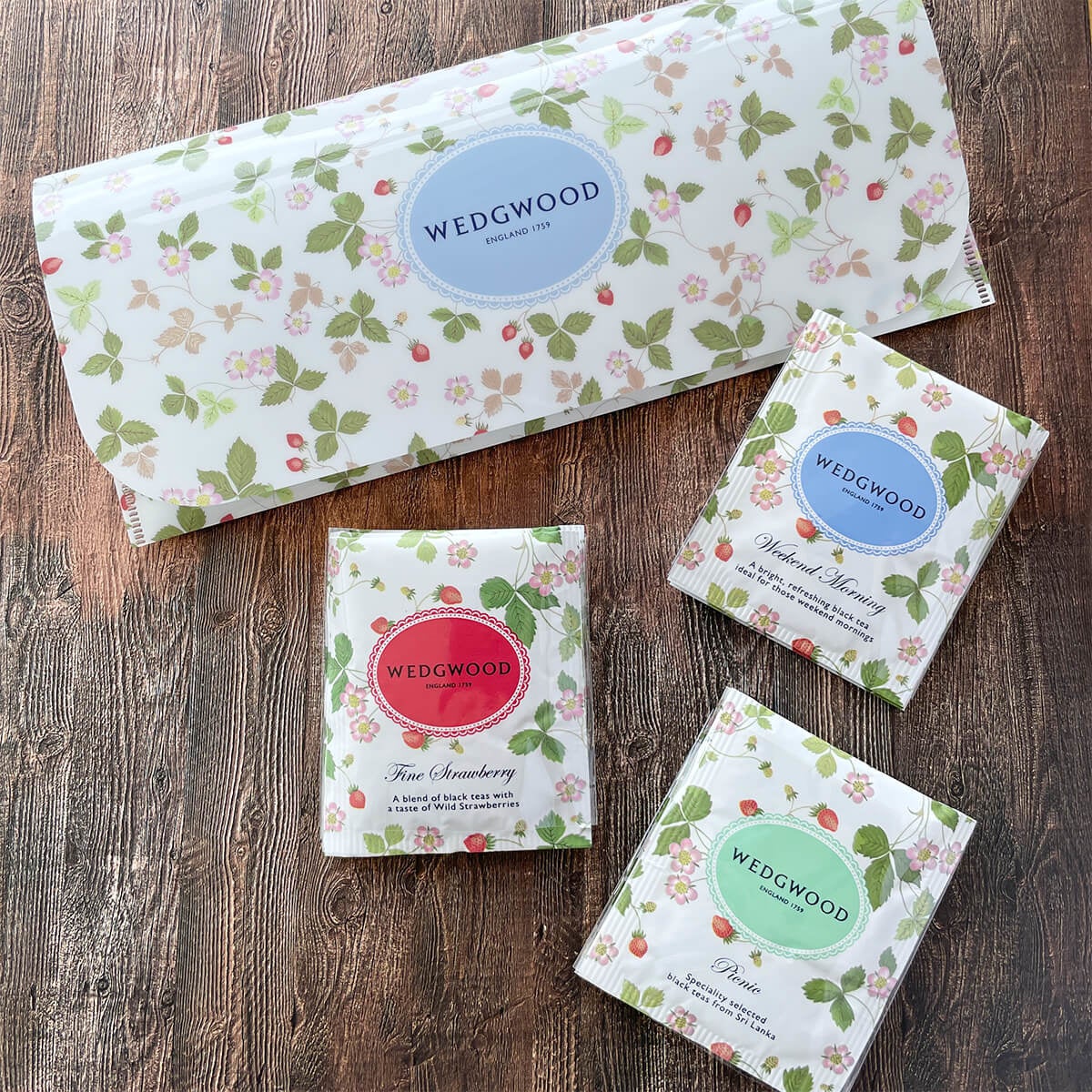 ウェッジウッド ワイルド ストロベリー ティーバッグ(9袋入)