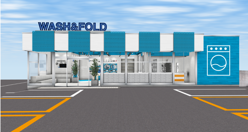 WASH&FOLD 川崎南加瀬店　外観
