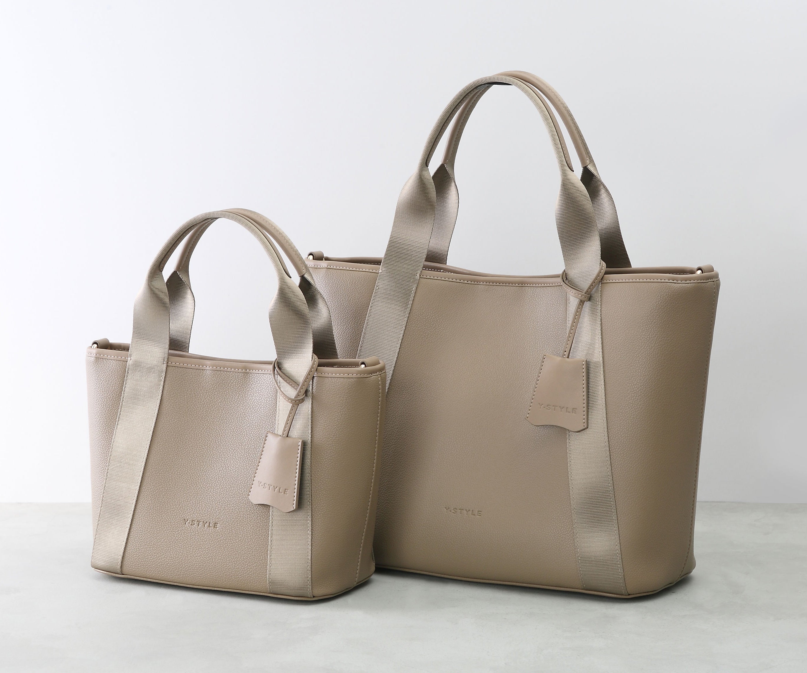 Y-STYLEトートバッグ マロンベージュ
