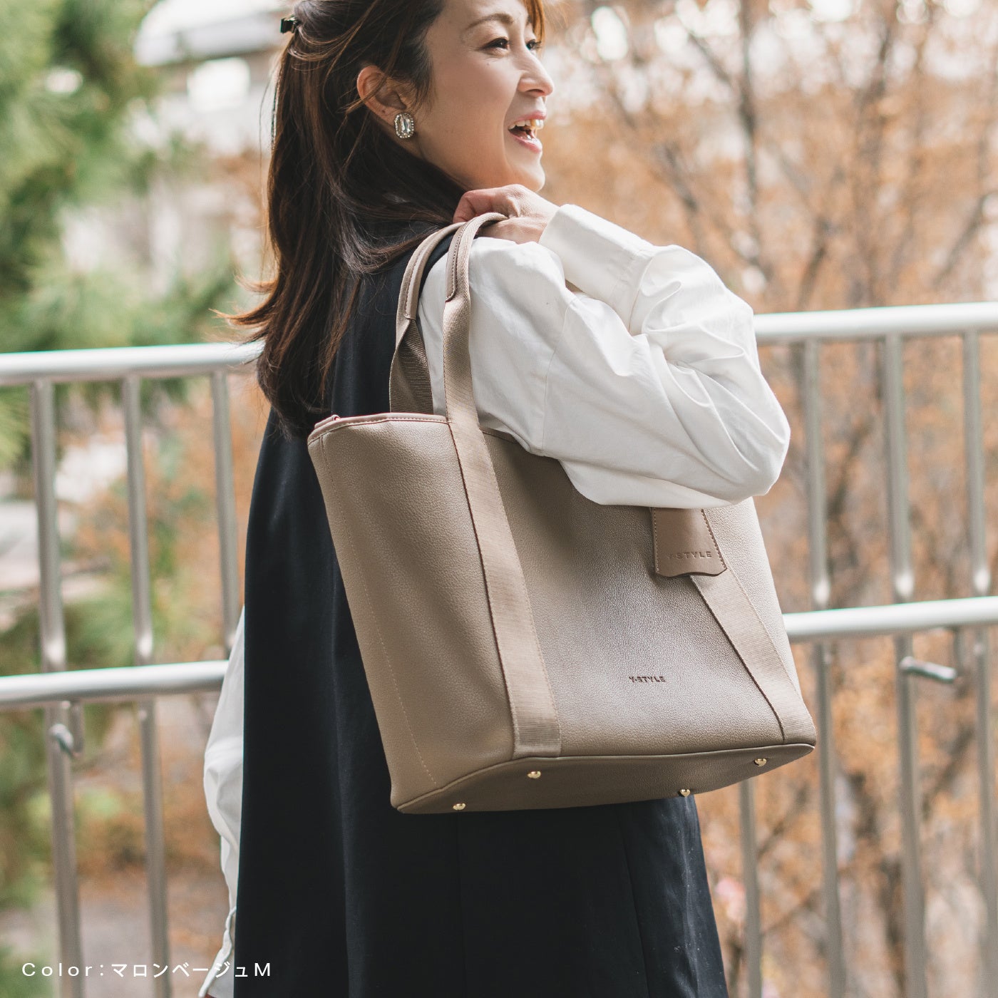 Y-STYLEトートバッグ imageマロンベージュ