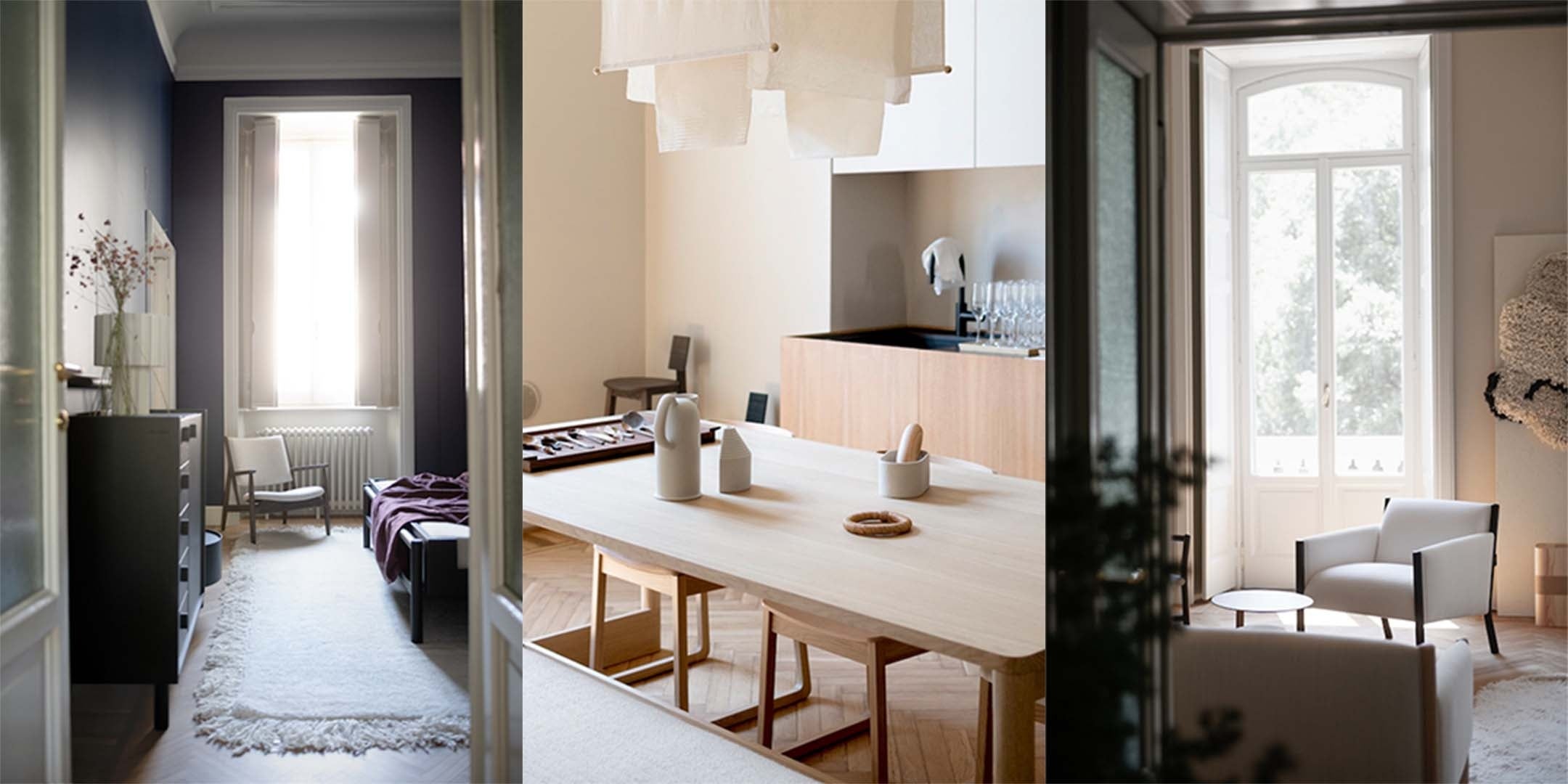 AriakeのMilan Design Week 2022の展示の様子