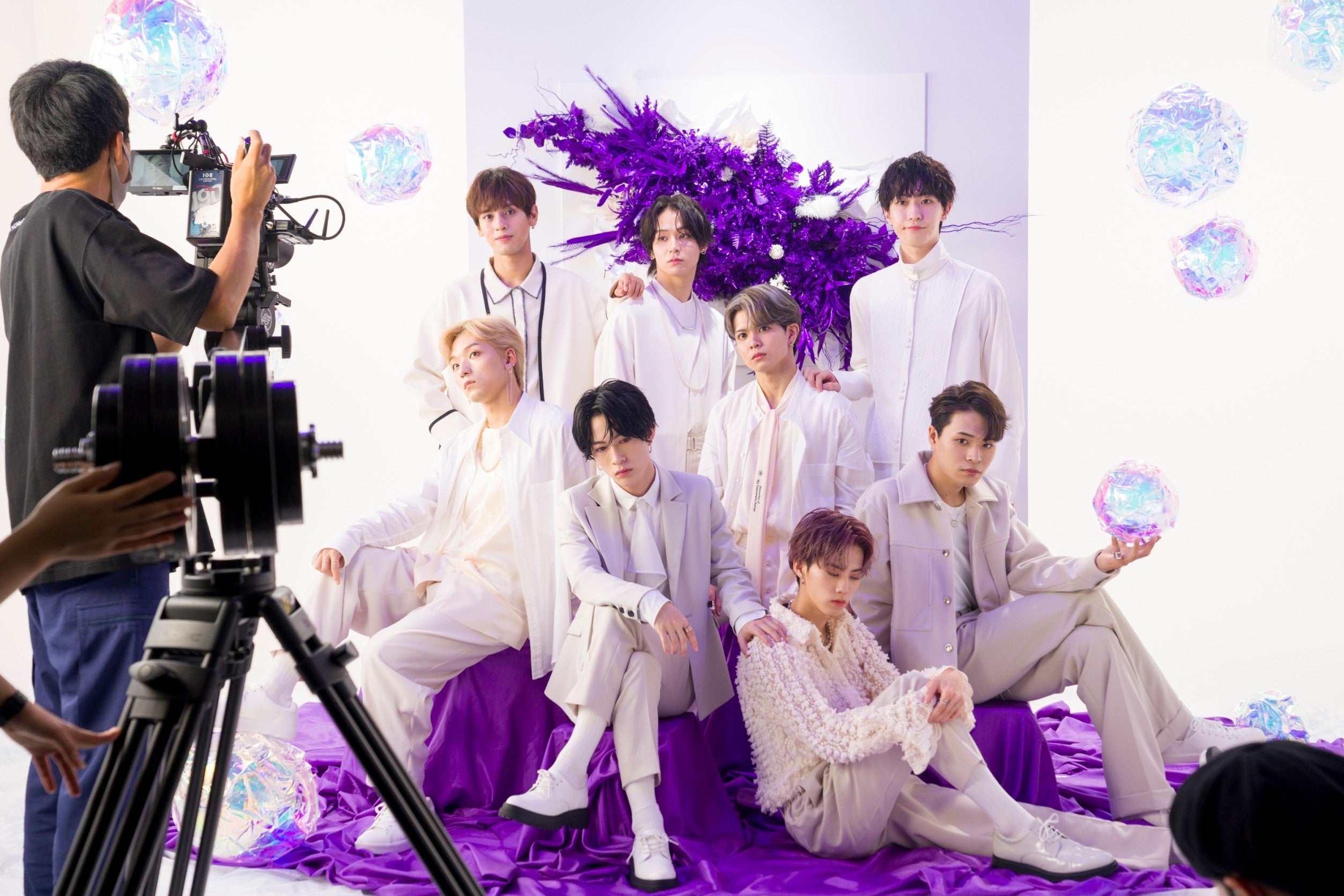 ティーザー撮影の様子