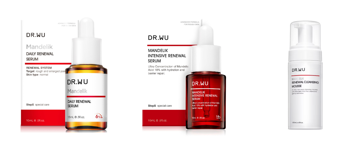 DR.WU マンデリック セラム & 洗顔セット Amazon.co.jp: DR.WU(ドクターウー) マンデル酸 ピーリング 美容