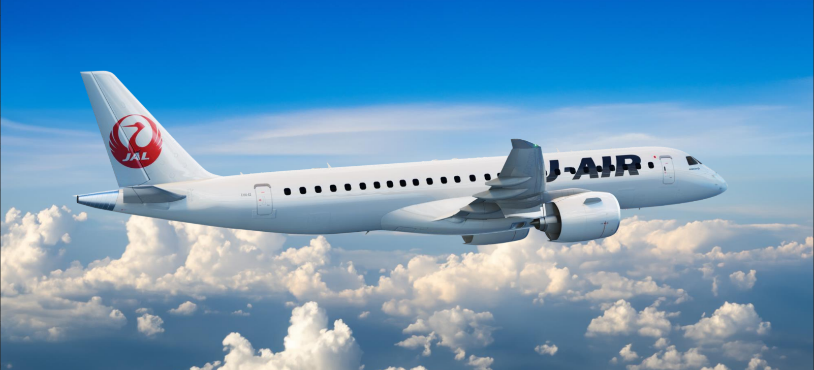 JAL、エンブラエルE190-E2型機の導入を決定