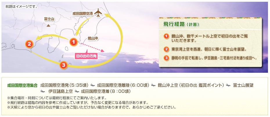 2023年 JALグループ「初日の出 初富士フライト」|JALのプレスリリース