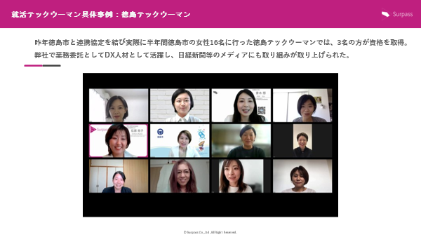 とくしまTECHWOMANについて