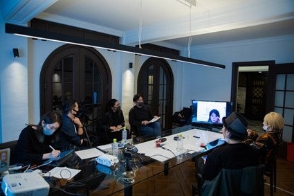 九段ハウスにて行われた「社会彫刻家アワード2021」キックオフミーティングの様子