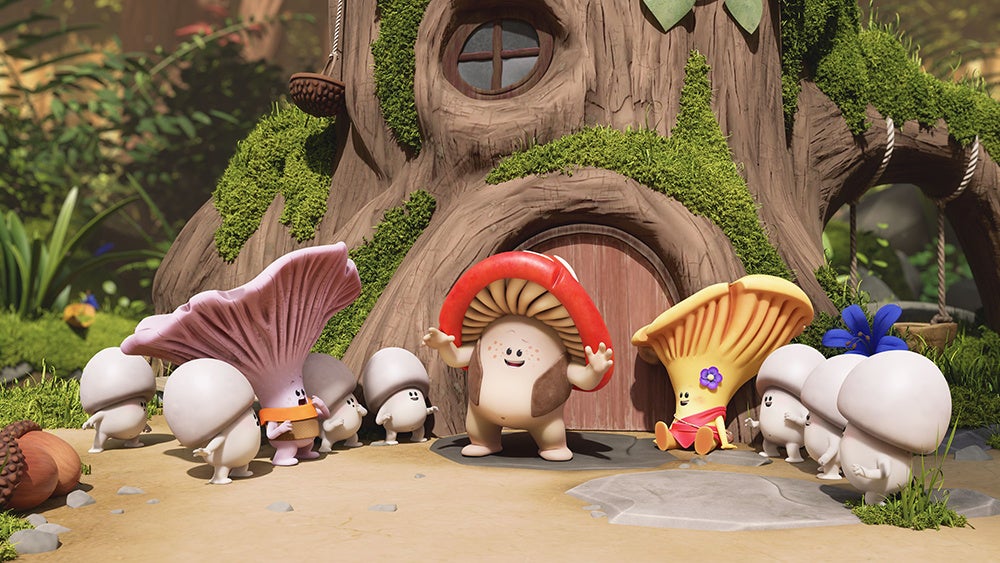 アニメ「マッシュマッシュとなかまたち」カートゥーン ネットワーク で5/28 日本初放送 日本語吹替え声優 大地葉、田中あいみ、庄司ゆらの