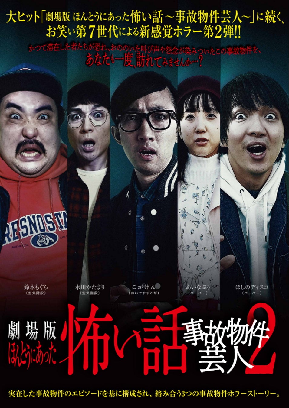 「劇場版 ほんとうにあった怖い話~事故物件芸人2~」(C)2021 NSW/コピーライツファクトリー