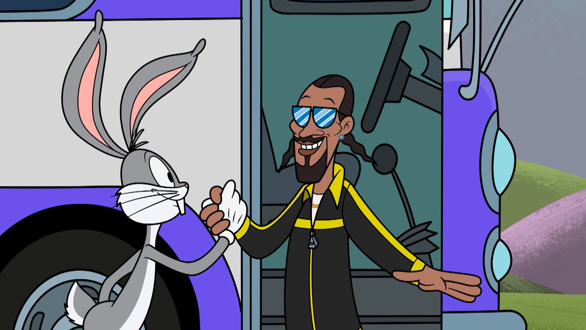 「新 ルーニー・テューンズ」A Looney Tunes Production.  Copyright 2022 Warner Bros. Entertainment Inc.  All rights reserved.