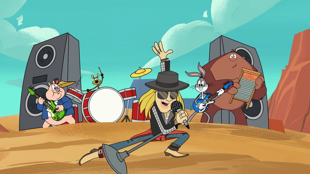 「新 ルーニー・テューンズ」A Looney Tunes Production.  Copyright 2022 Warner Bros. Entertainment Inc.  All rights reserved.