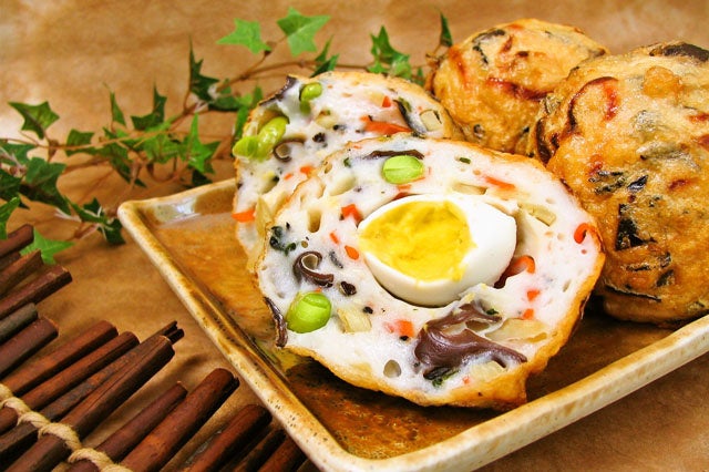 9種類の野菜などが入った「伊勢ひりょうず」