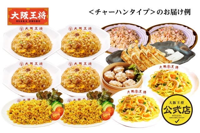 チャーハンタイプのお届け例(※内容は月別で異なります)