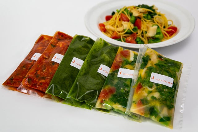 イル バンビーノのパスタソース3種を月替りでお届け（画像はイメージです）