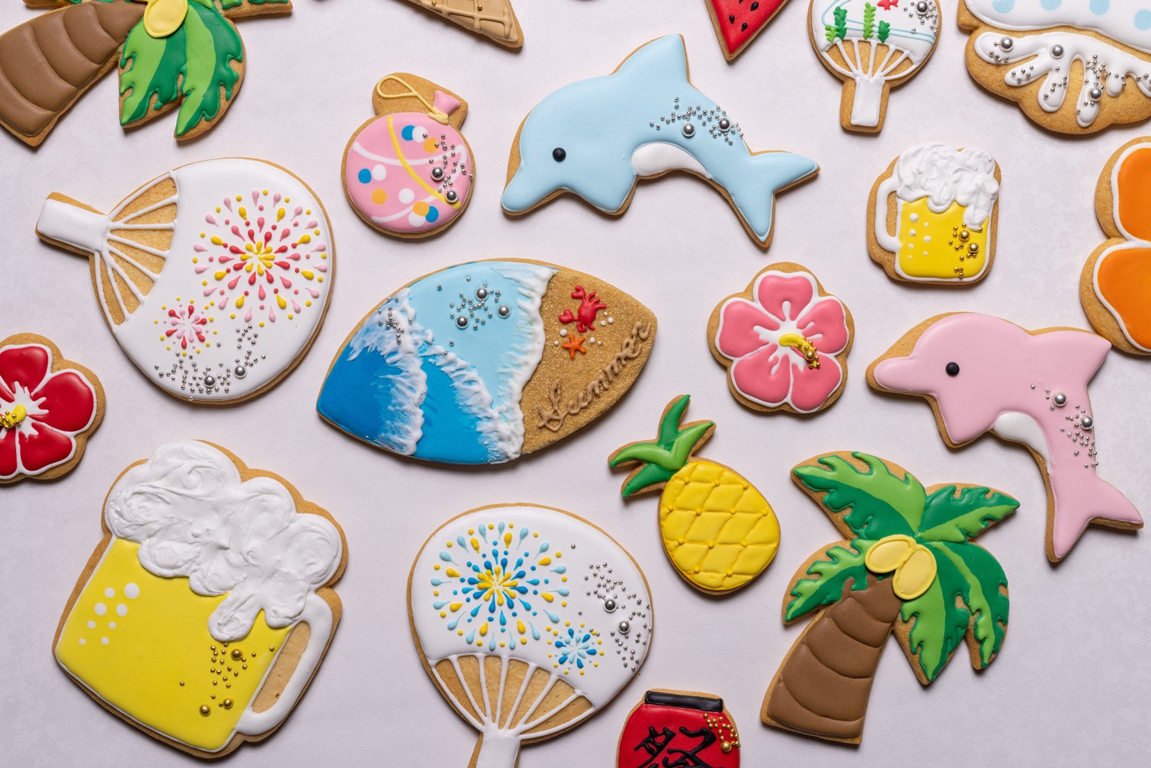 サマー アイシングクッキー