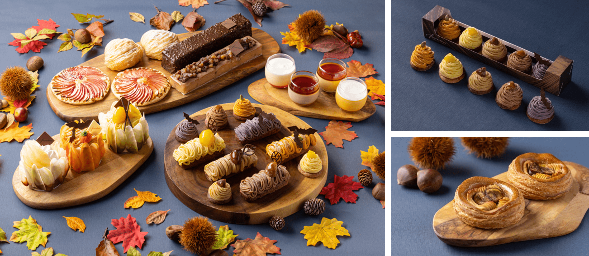 秋のスイーツ “Autunno Dolce（アウトゥンノ ドルチェ）”と新作ブレッド“カンネーラ カスターニャ”