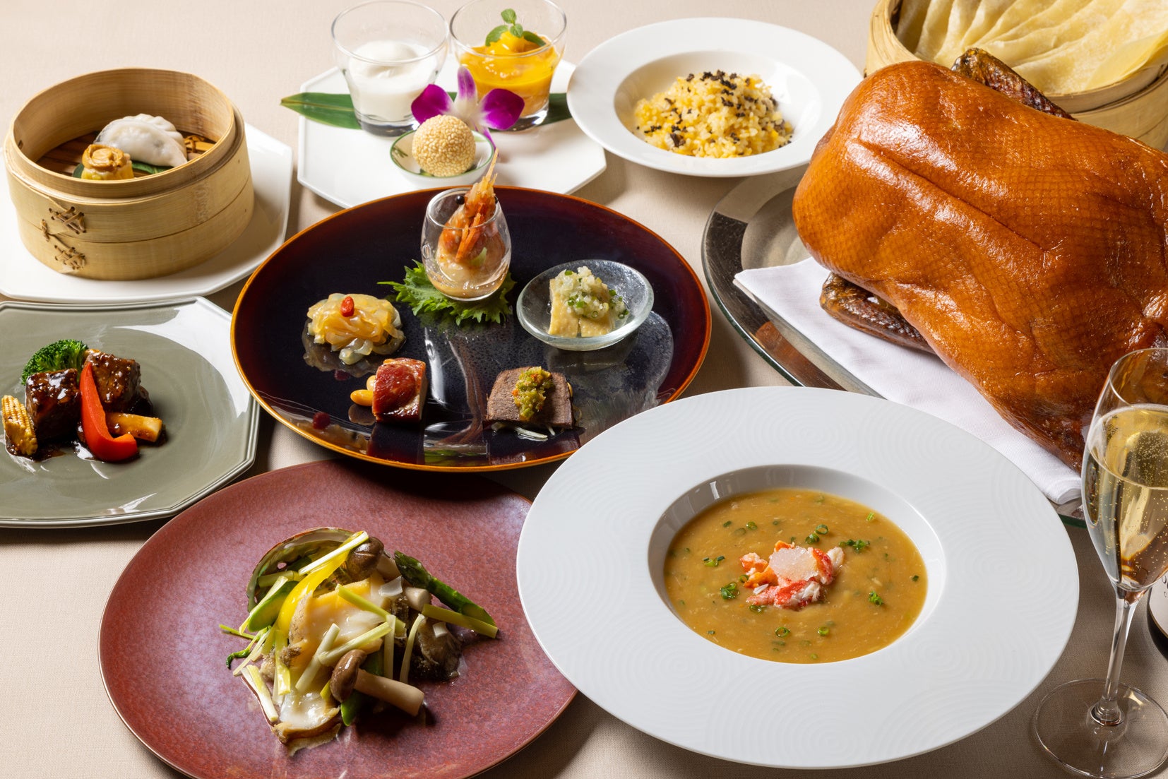 チャイナルーム「20周年お祝いフリーフローコース」