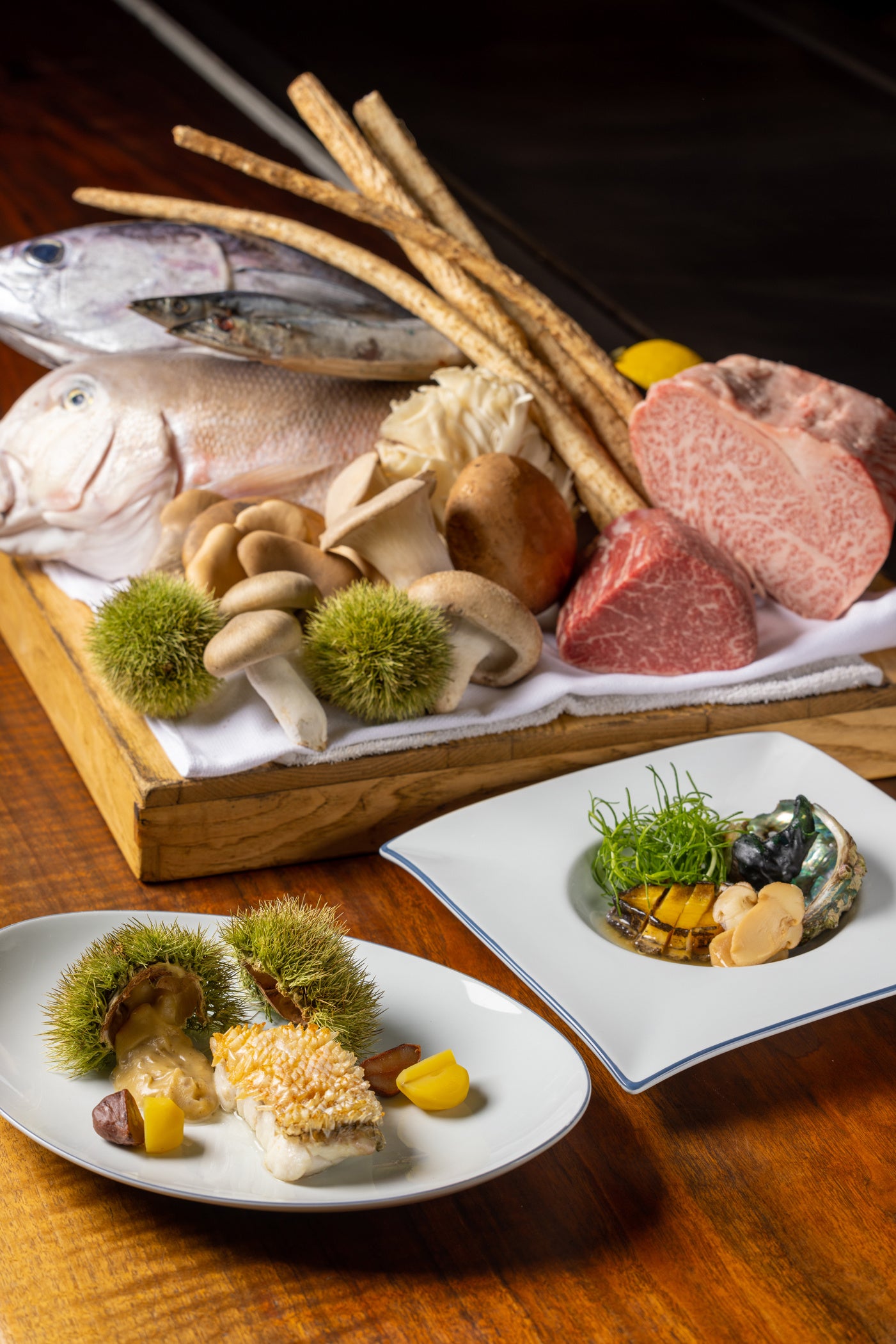 けやき坂 「松茸ディナーコース」