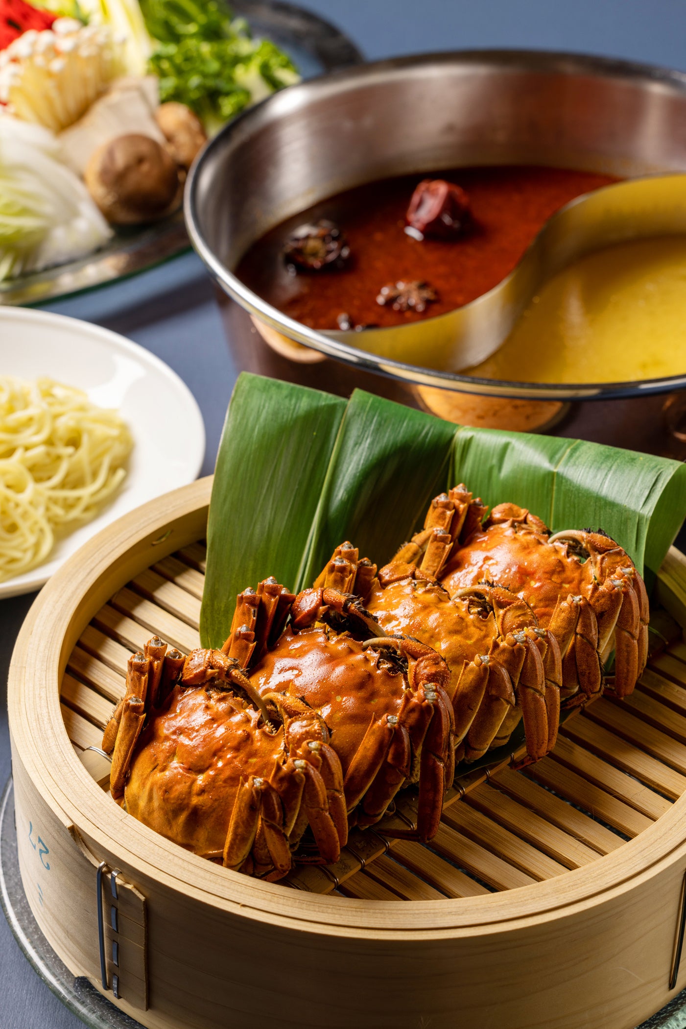 チャイナルーム 「上海蟹 贅沢火鍋」