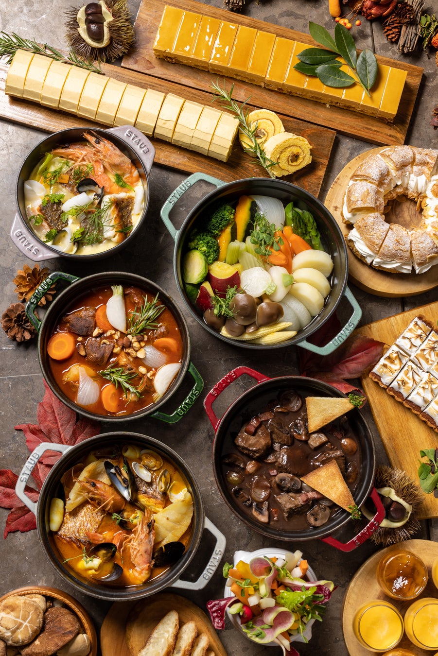 フレンチ キッチン 「秋のココットディナー」