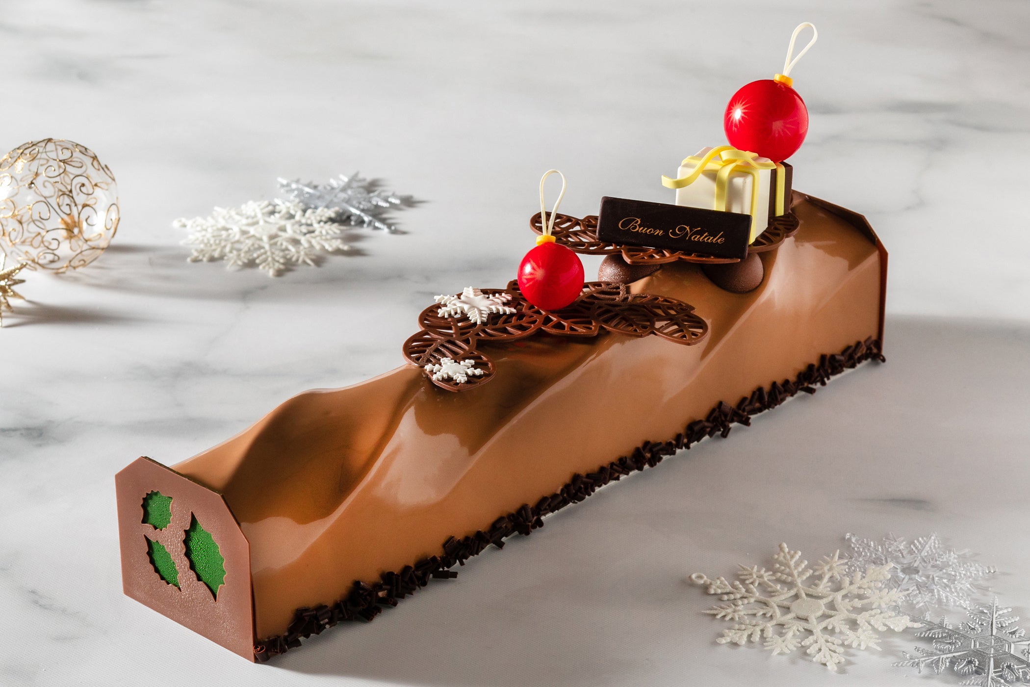 ヴァローナ プチブッシュドノエル型 ヴァローナ プチブッシュドノエル型 シリコン型 ムース