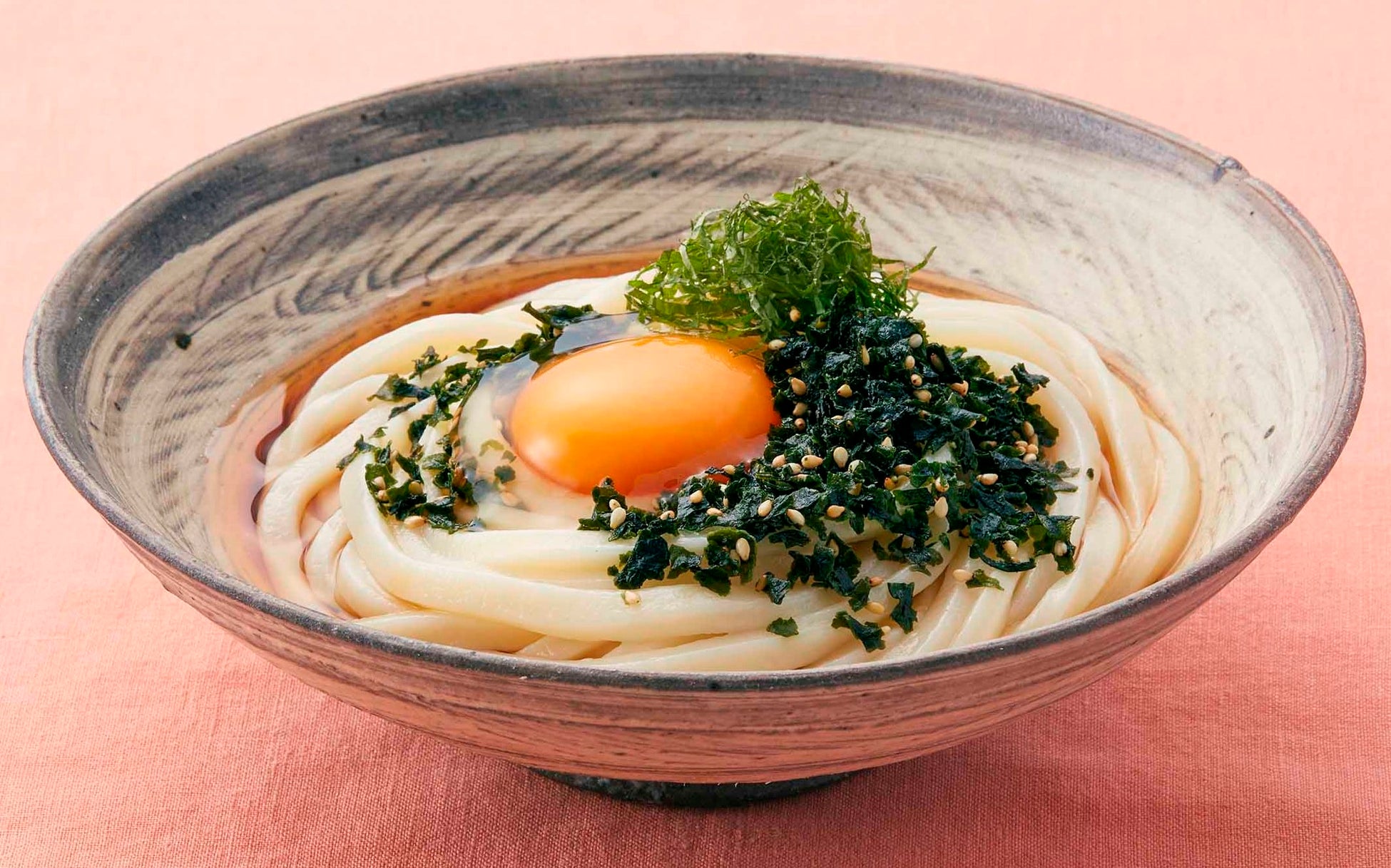 釜玉うどんに!