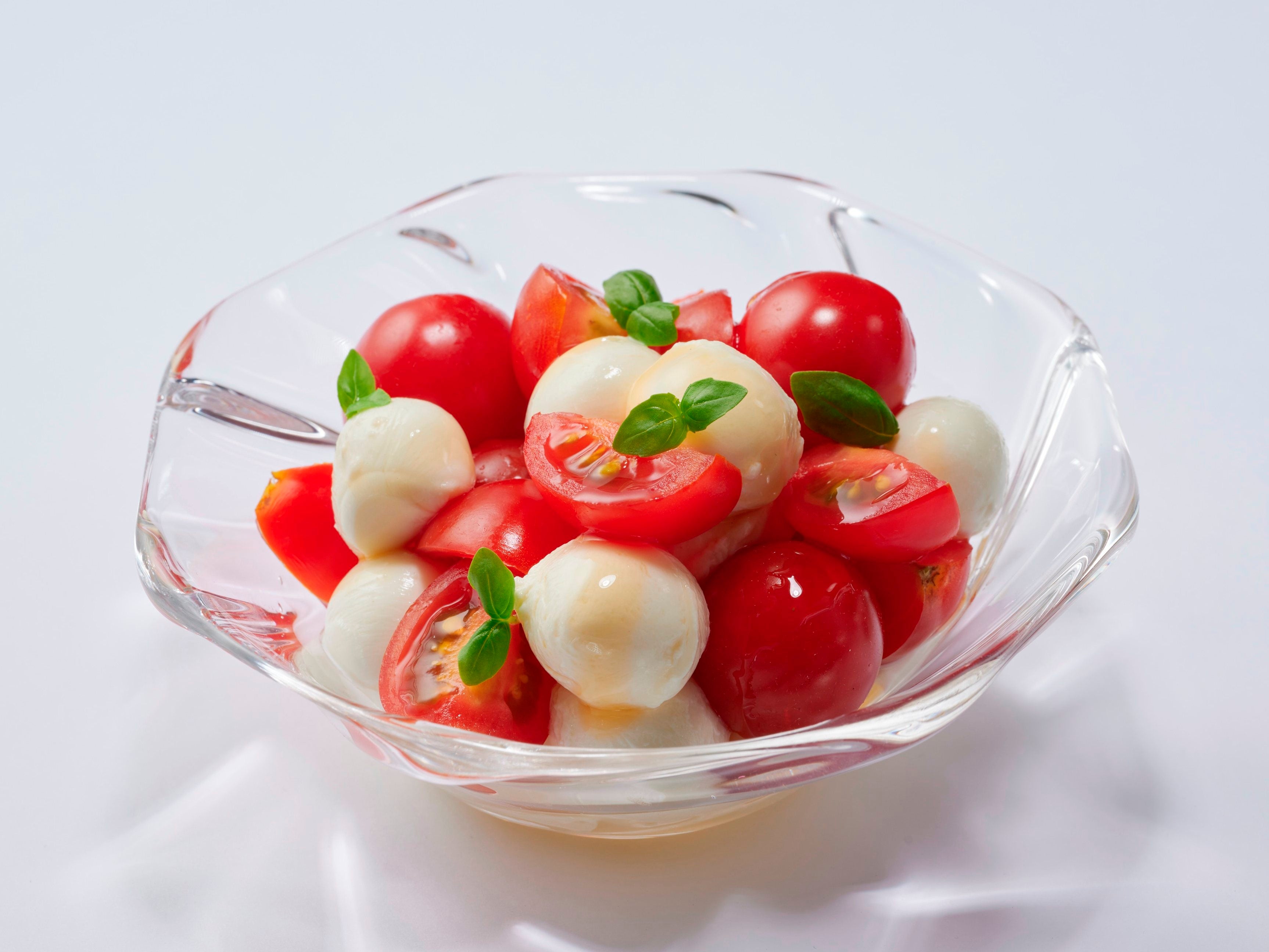 調理例：「カプレーゼ」