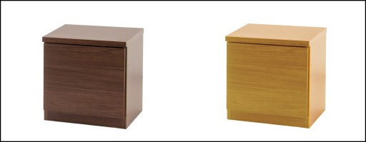 （左）ウォルナット（右）オーク）