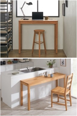 ステルスこたつヒーターダイニングテーブル（120cm）＋チェア2脚セット