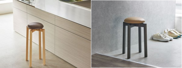 左）高さ60cm　右）高さ43cm