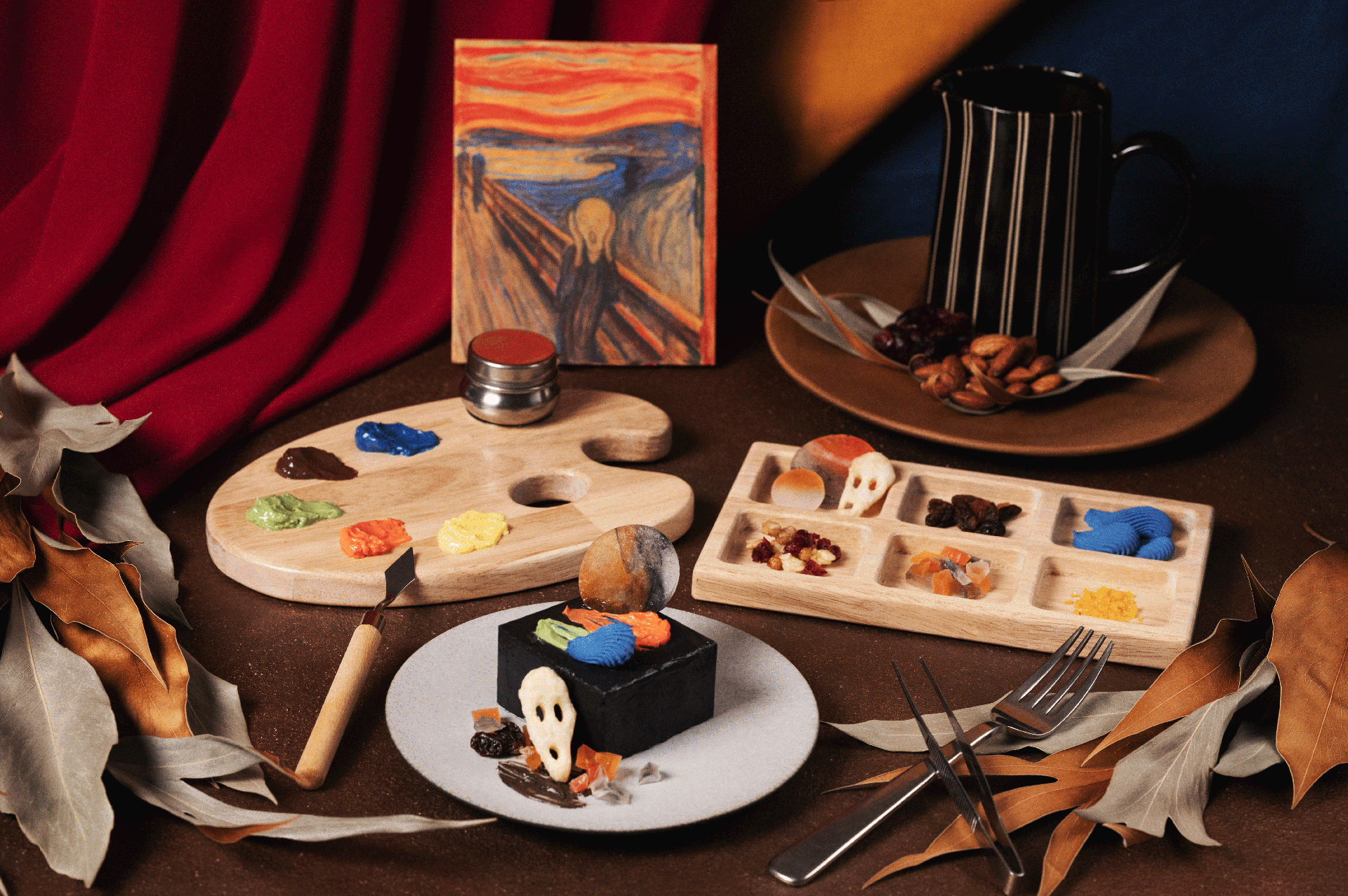 名画を飲む』アートなドリンクシリーズに、《ムンクの叫び》が登場