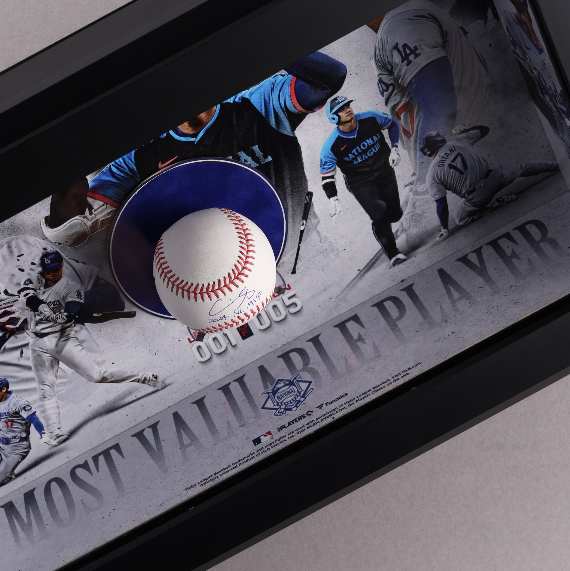 【試合球の一部付】大谷翔平ファナティクスオーセンティック　フォトミント 試合球の一部付】大谷翔平ファナティクスオーセンティック