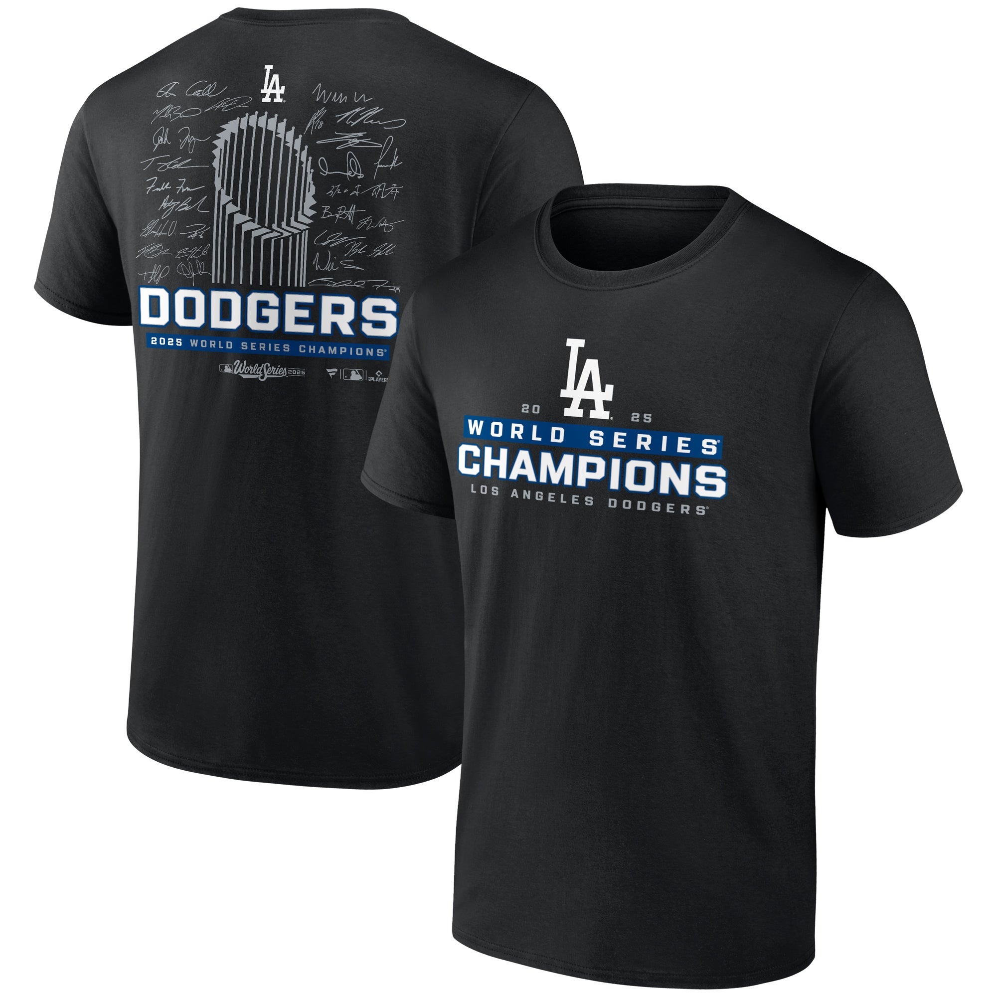 ドジャース 西地区 2025年 優勝記念 Fanatics Tシャツ M ドジャースのMLBナ・リーグ西地区優勝記念グッズが販売開始