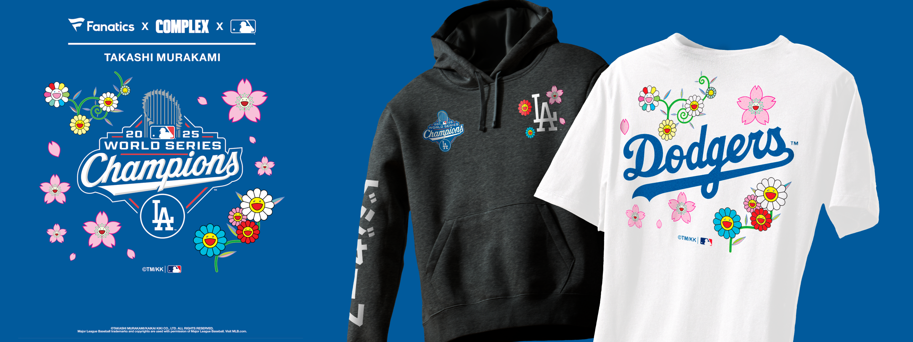Los Angeles Dodgers x Takashi Murakami World Series Championship