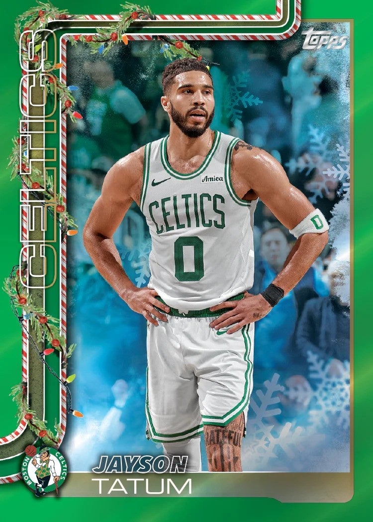 Topps NBAカード最新作「NBA 2025-26 TOPPS HOLIDAY BASKETBALL MEGA