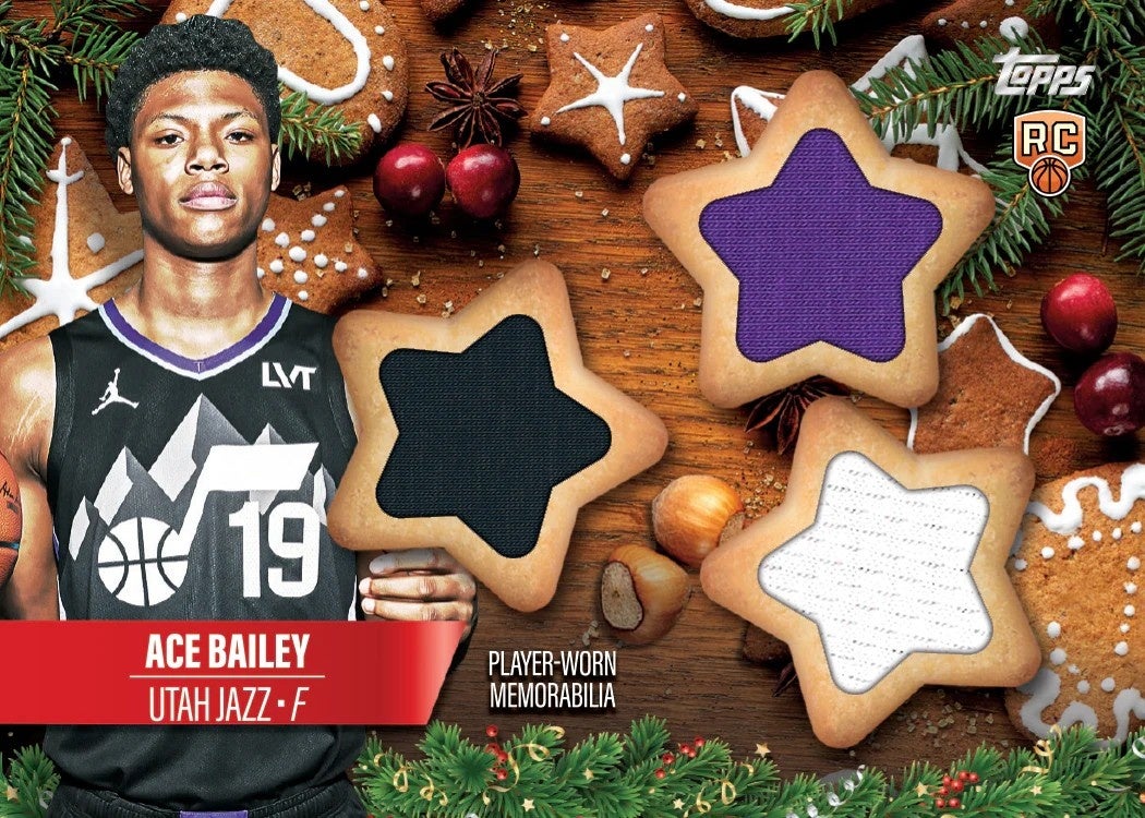 Topps NBAカード最新作「NBA 2025-26 TOPPS HOLIDAY BASKETBALL MEGA