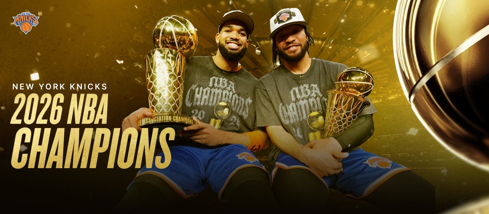 通算3度目のNBAチャンピオンに輝いたニューヨーク・ニックスの 通算3度目のNBAチャンピオンに輝いたニューヨーク・ニックスの